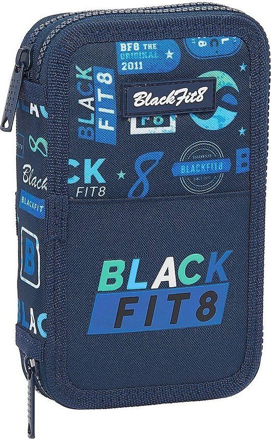 Piórnik Blackfit8 Piórnik potrójny BlackFit8 Retro Granatowy (28 pcs) 1