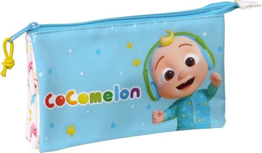Piórnik CoComelon Torba szkolna CoComelon Biały Wielokolorowy (22 x 12 x 3 cm) 1