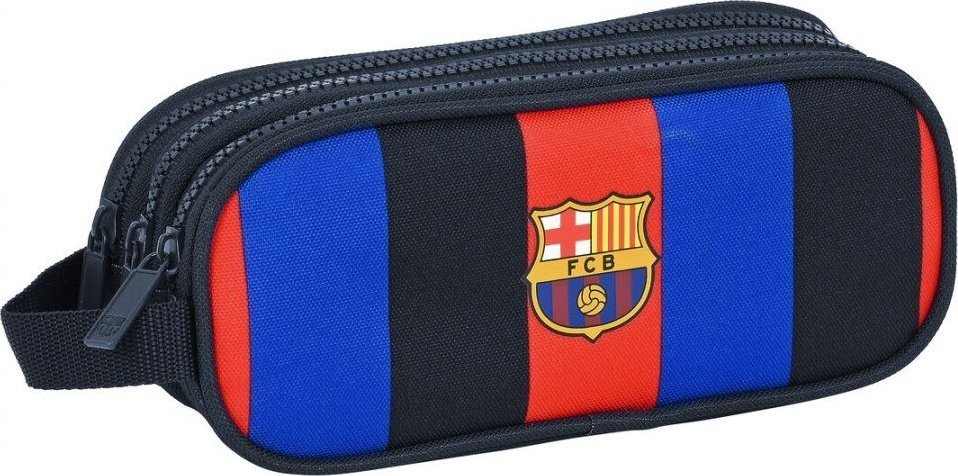 Piórnik F.C. Barcelona Piórnik Potrójny F.C. Barcelona Kasztanowy Granatowy (21 x 8.5 x 7 cm) 1