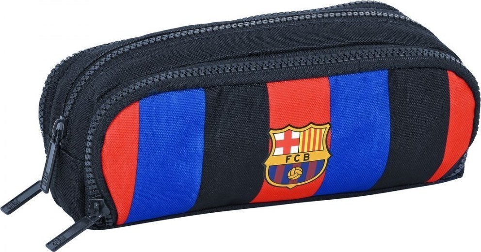 Piórnik F.C. Barcelona Piórnik Potrójny F.C. Barcelona Kasztanowy Granatowy (21 x 8 x 8 cm) 1