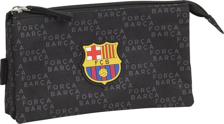 Piórnik F.C. Barcelona Torba szkolna F.C. Barcelona Fora Bara Czarny (22 x 12 x 3 cm) 1