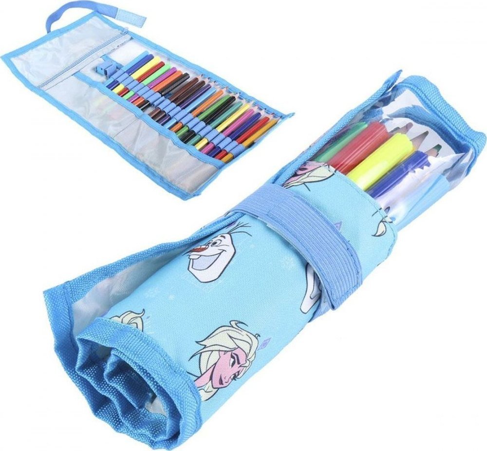 Piórnik Frozen Etui szkolne z akcesoriami Frozen Niebieski (22 pcs) 1