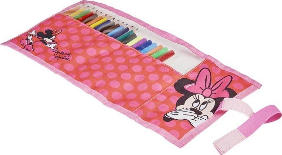 Piórnik Minnie Mouse Etui szkolne z akcesoriami Minnie Mouse Różowy (22 pcs) 1