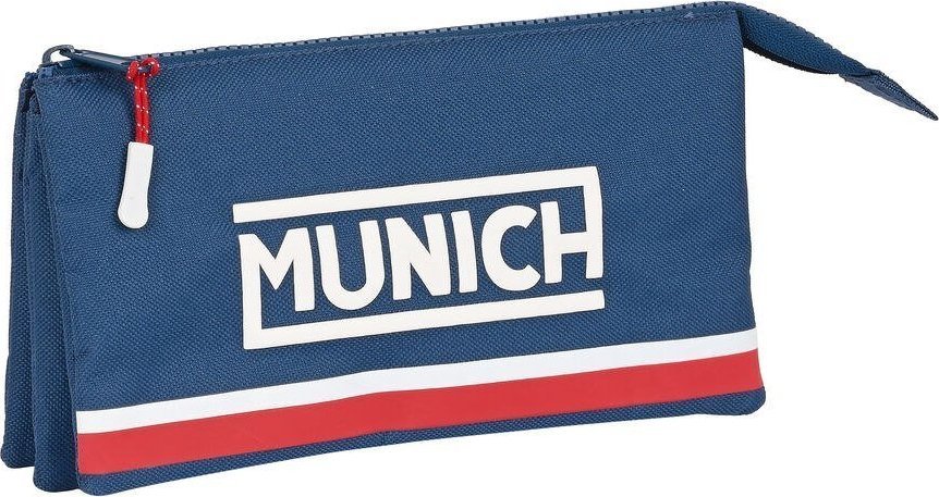Piórnik Munich Piórnik Potrójny Munich Soon Niebieski (22 x 12 x 3 cm) 1
