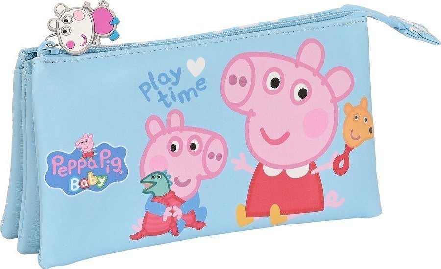 Piórnik Peppa Pig Torba szkolna Peppa Pig Baby Jasnoniebieski (22 x 12 x 3 cm) 1