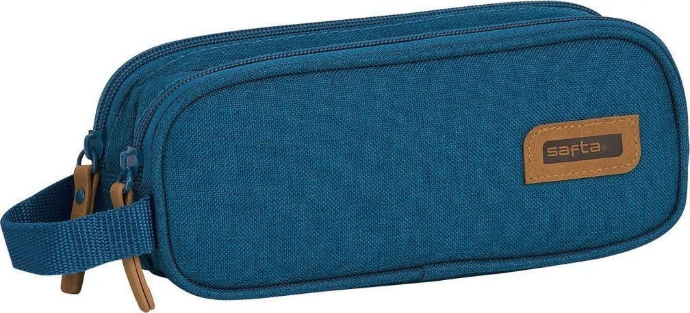 Piórnik Safta Piórnik Podwójny Safta M513 Granatowy (21 x 8 x 6 cm) 1