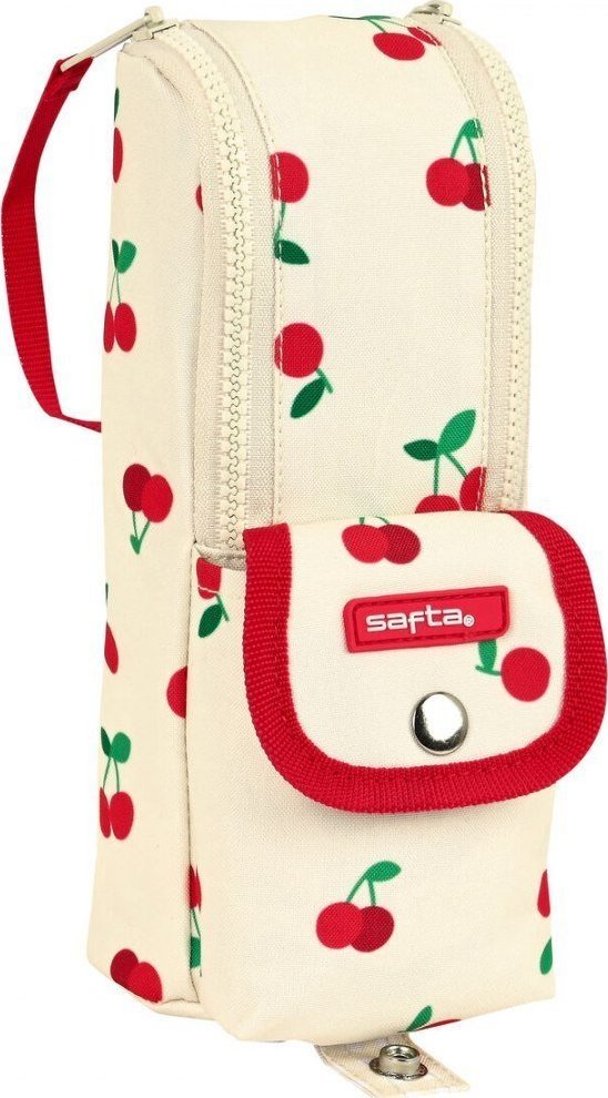 Piórnik Safta Torba szkolna Safta Cherry Beżowy (6 x 21 x 6 cm) 1