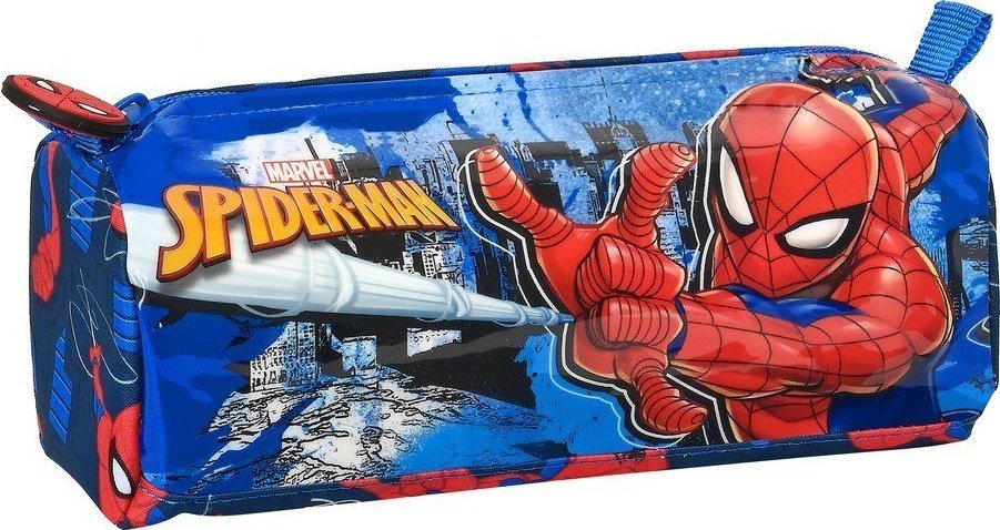Piórnik Spiderman Torba szkolna Spiderman Great power Czerwony Niebieski (21 x 8 x 7 cm) 1