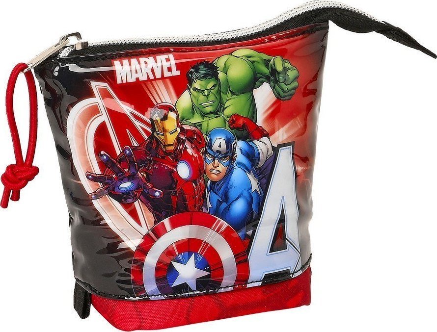 Piórnik Avengers Stojące etui na akcesoria The Avengers Infinity Czerwony Czarny (8 x 19 x 6 cm) 1