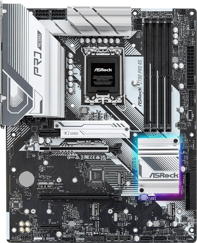 CPU Intel i9-13900KF + ASRock Z790 PRO RS Amazon.in: Buy ASRock Z790 Pro RS Intel Z790 Series CPU
