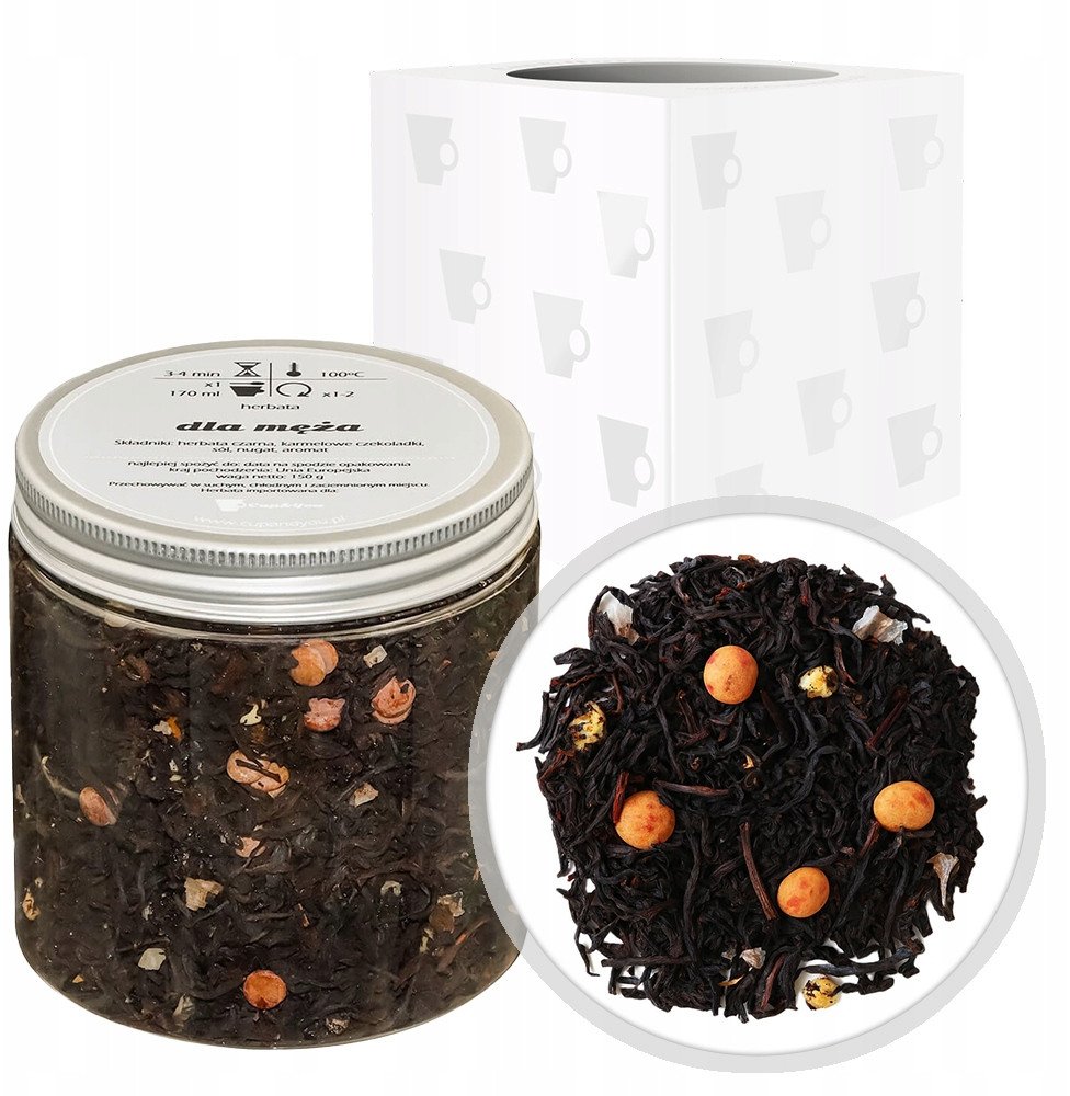 Cup&You Czarna herbata smakowa DLA MĘŻA 150g 1
