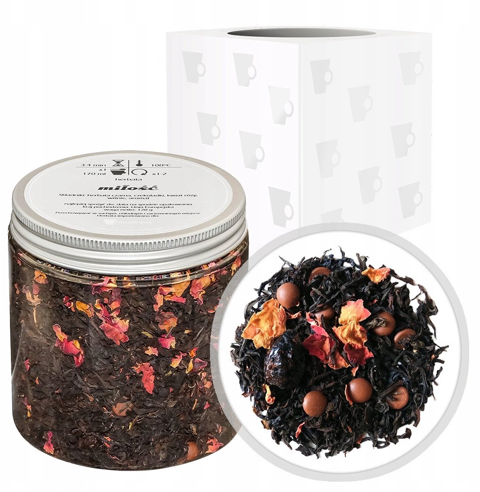Cup&You Herbata czarna słodka liściasta - Miłość 100g 1