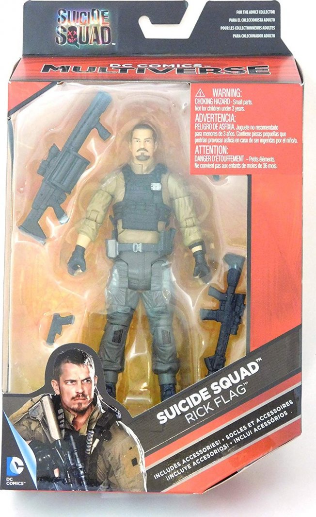 Figurka Mattel MATTEL Rick Flag Suiscide Squad 16x27cm 1