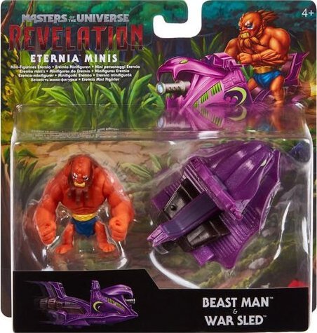 Figurka Mattel MATTEL Masters of Universe Eternia Beast Man Sled 1