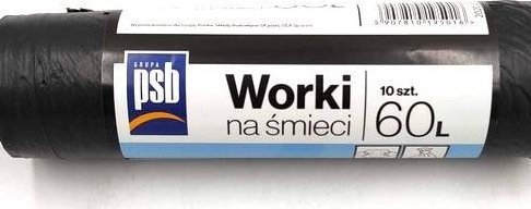 PSB Worki na śmieci 60l PSB 1