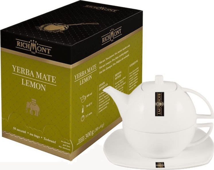 Richmont Herbata Richmont Yerba Mate Lemon 50x6g z dzbankiem 1