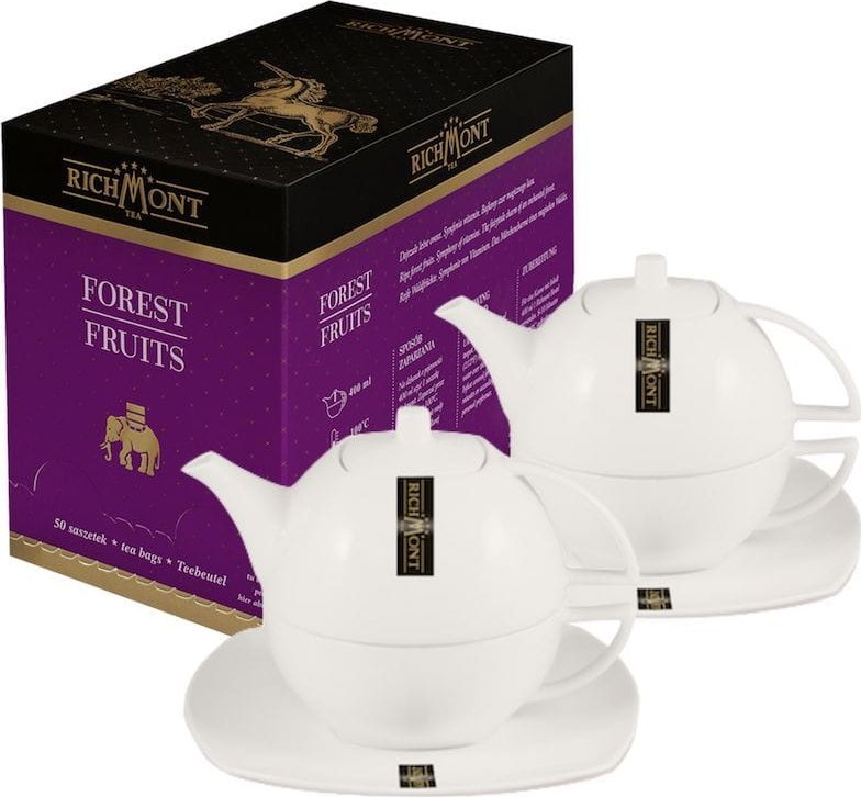 Richmont Herbata Richmont Forest Fruit 50x6g + 2 dzbanki Duo 1