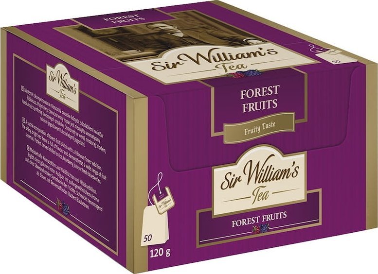 Richmont Herbata Sir William's Forest Fruit 50x2,4g - owocowa, o smaku owoców leśnych 1