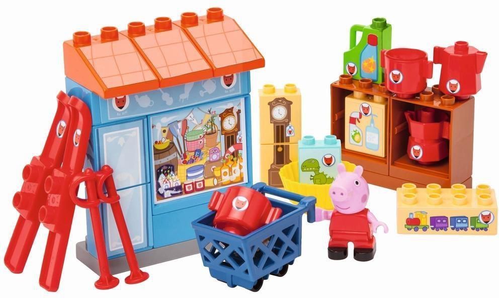 Simba PlayBIG Bloxx Peppa Sklep Pana Lisa 29 elementów 1