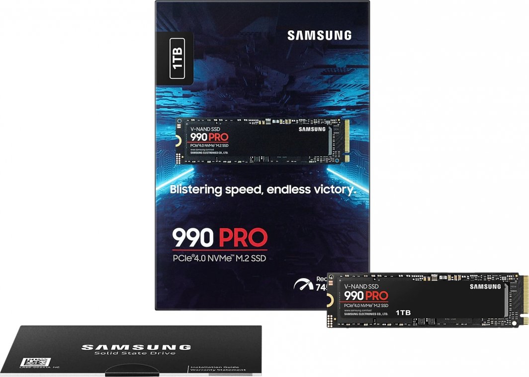 内蔵型SSD Samsung 990 PRO 1TB SSD M.2 Samsung 990 PRO 1TB M.2 2280 PCI-E x4 Gen4 NVMe (MZ-V9P1T0BW