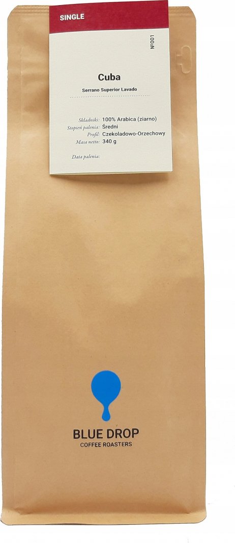 Kawa ziarnista Blue Drop Kuba Serrano 340 g 1