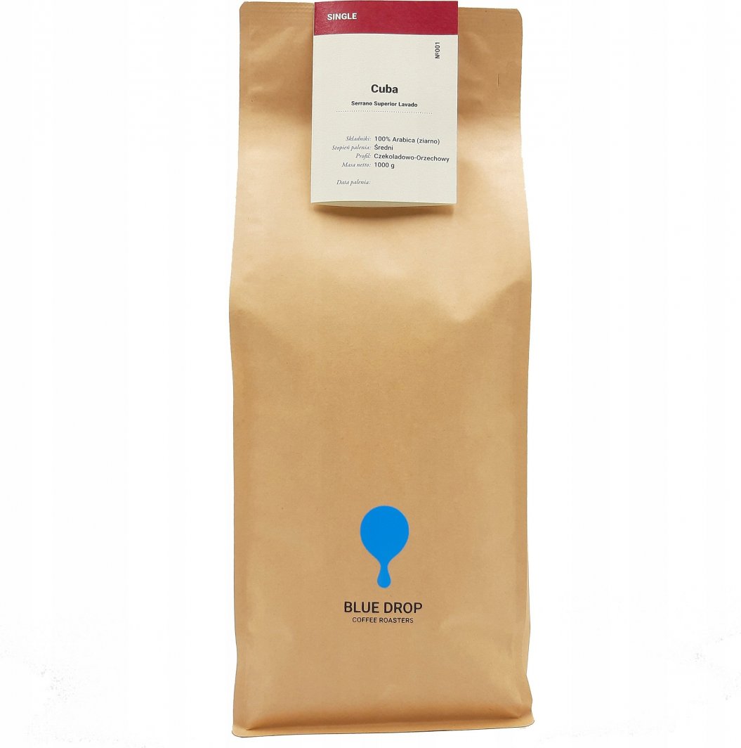 Kawa ziarnista Blue Drop Cuba 1 kg 1