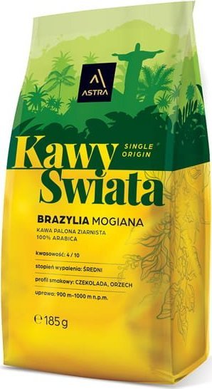Kawa ziarnista Astra Astra Brazylia Mogiana 185g kawa ziarnista 1
