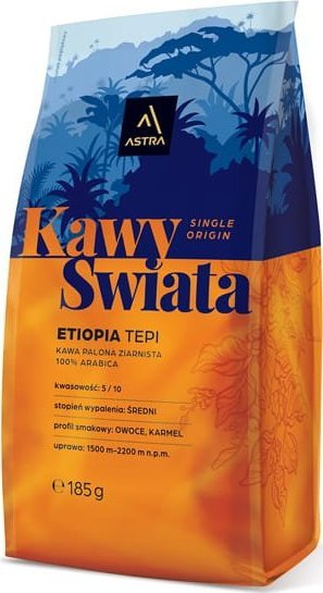 Kawa ziarnista Astra Astra Etiopia Tepi 185g kawa ziarnista 1