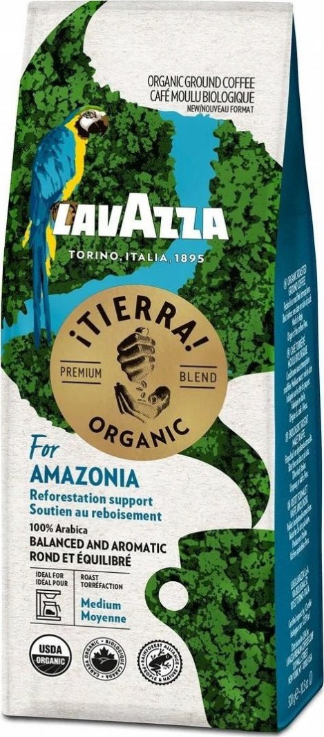 Kawa mielona Lavazza Kawa mielona LAVAZZA Tierra Organic Amazonia 180 g 1