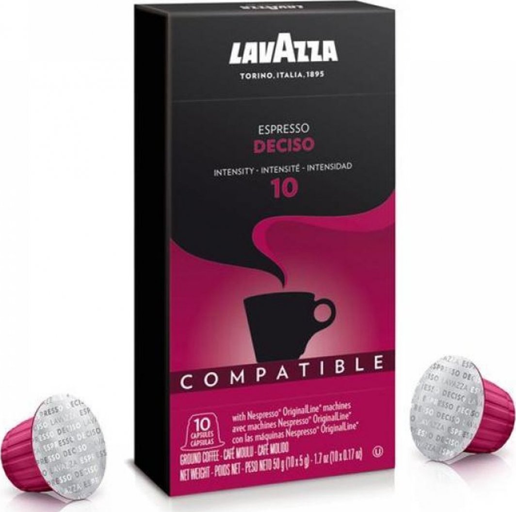 Lavazza Kapsułki do ekspresu LAVAZZA Espresso Deciso Nespresso 10 sztuk 1