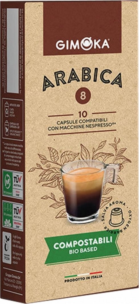 Gimoka Kapsułki do ekspresu GIMOKA NESPRESSO ARABICA 10 szt 1