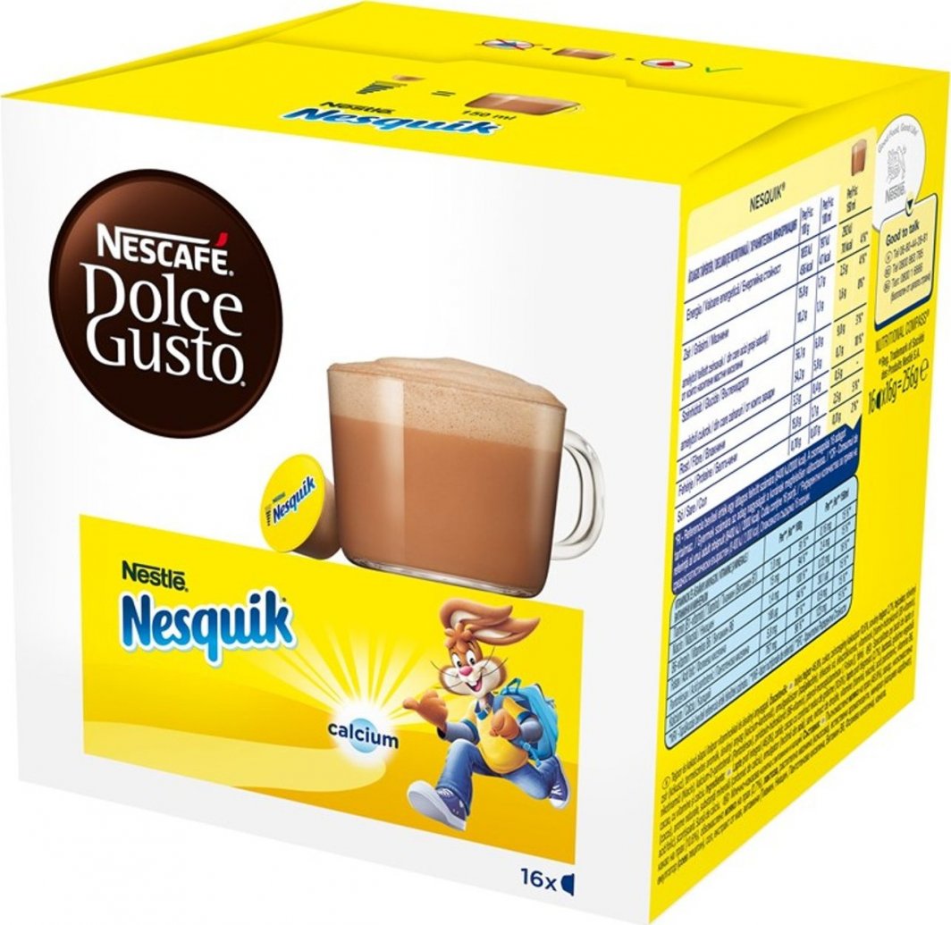 Nescafe Kapsułki do ekspresu NESCAFE Dolce Gusto Nesquik 16 szt. 1