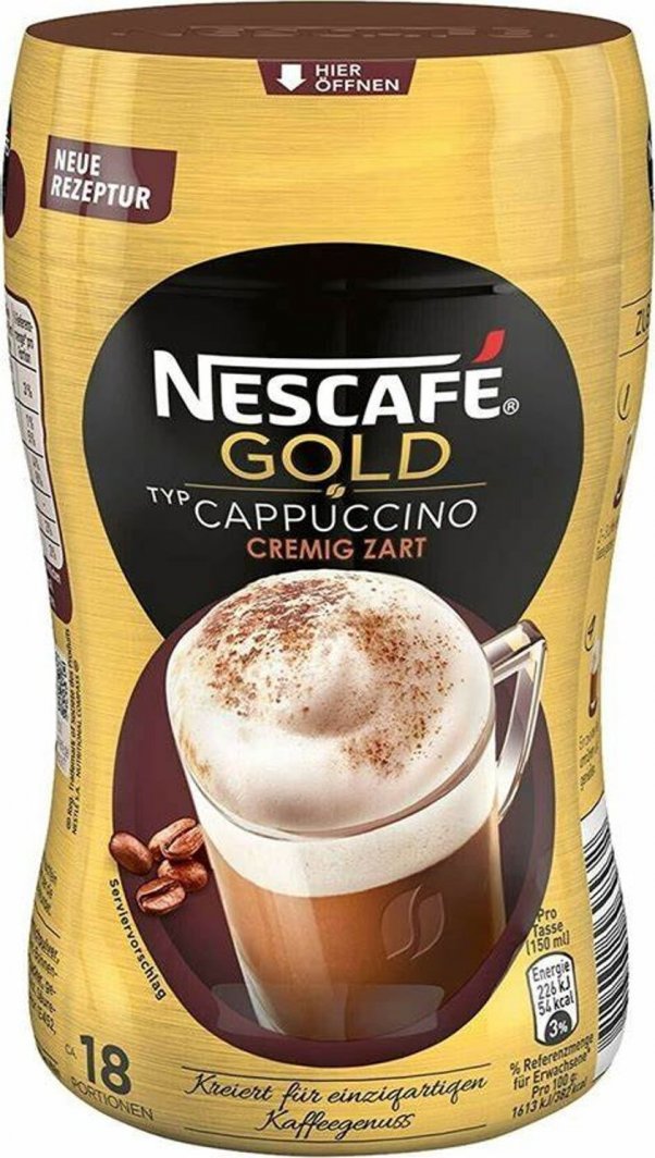 Nescafe Kawa rozpuszczalna NESCAFE GOLD CAPPUCINO CREMIG 250g 1