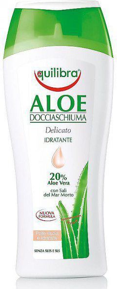 Equilibra Aloesowy kremowy żel pod prysznic 250ml 1