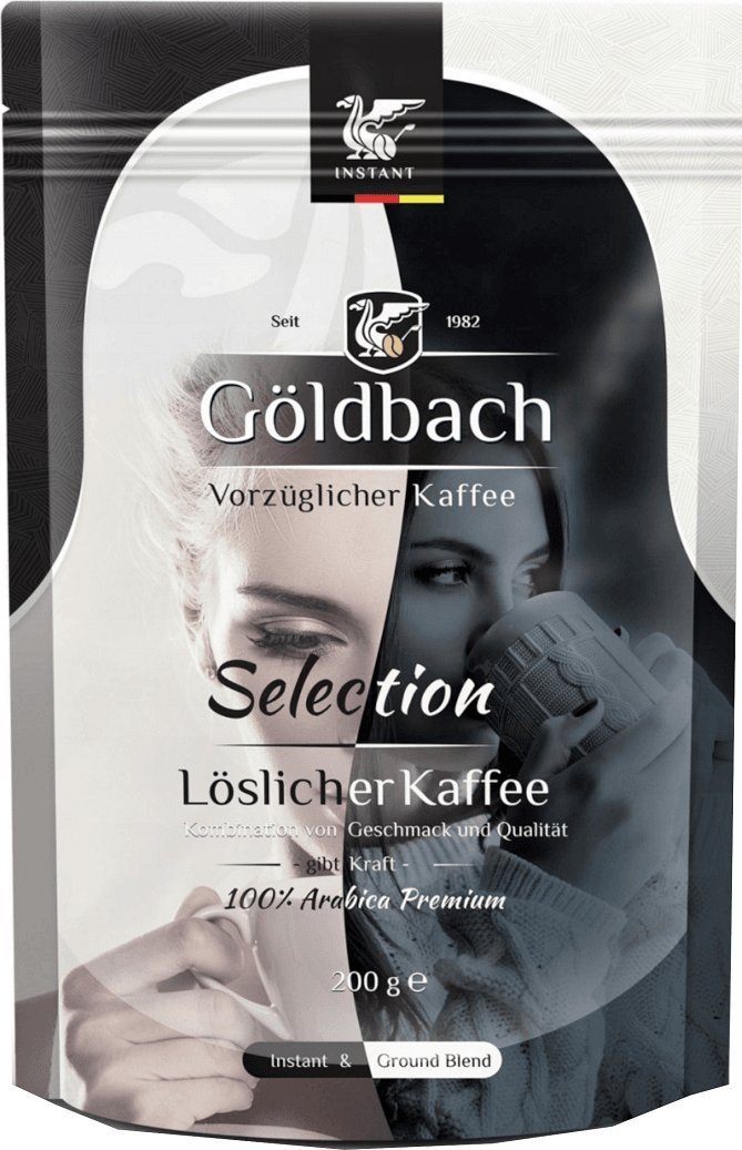 GLDBACH Kawa rozpuszczalna GOLDBACH Selection zapas 200 g 1