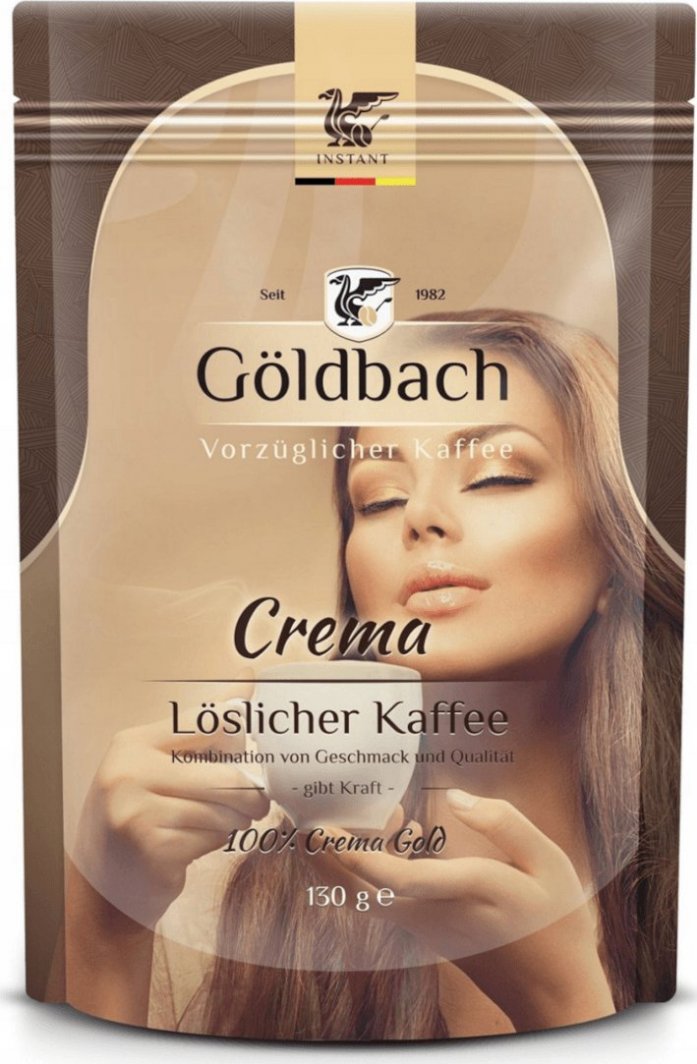 GLDBACH Kawa rozpuszczalna GOLDBACH Crema zapas 130 g 1