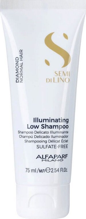 Alfaparf Alfaparf Semi Di Lino Diamond Illuminating szampon rozświetlający, podóżny 75ml 1
