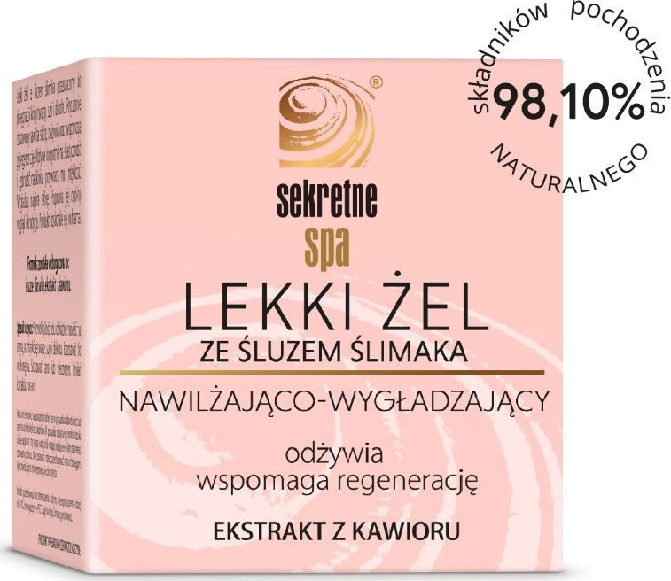 Sekretne Spa Sekretne Spa lekki żel ze śluzem ślimaka 50ml 1