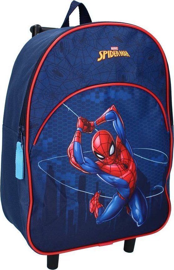 Vadobag SPIDERMAN SPIDER WALIZKA NA KÓŁKACH PLECAK DZIECI 1