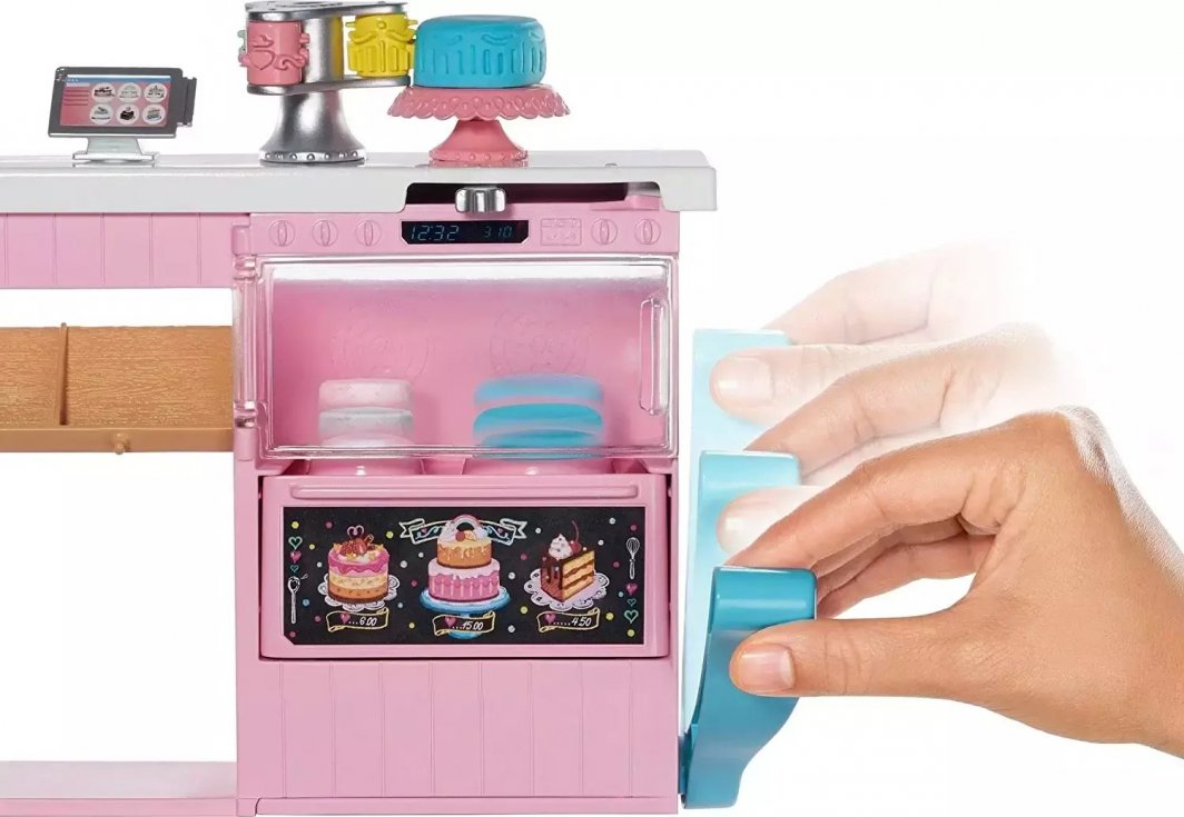 Mattel MATTEL BARBIE LALKA PRACOWNIA WYPIEKÓW CUKIERNIK 1