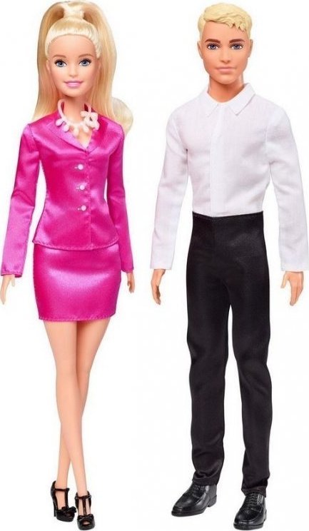 Lalka Barbie Barbie BRB BARBIE I KEN ZESTAW Z UBRANKAMI GHT40 WB4 1