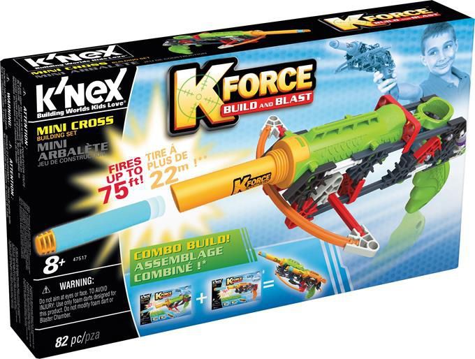 Knex K'nex K-Force Build & Blast zestaw mini kusza - 47517 1