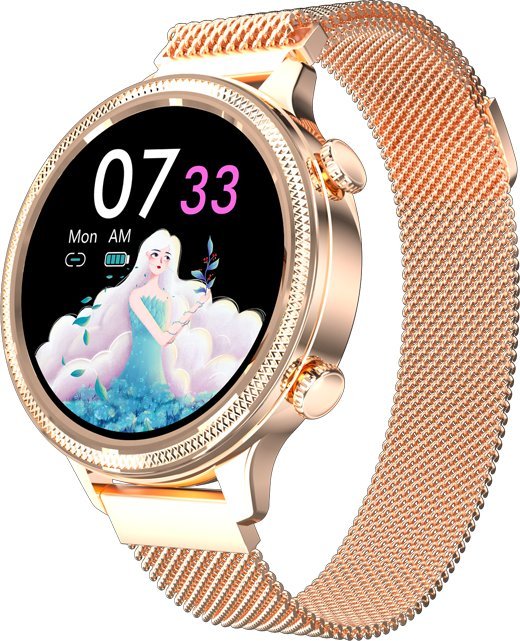 Smartwatch Smartwatch zegarek damski M3 / KW30 PRO złoty 1