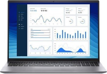 Laptop Dell Dell Vostro 16 5620 Gray, 16 ", WVA, FHD+, 1920 x 1200, Anti-glare, AMD Ryzen 5, 5625U, 8 GB, DDR4, SSD 256 GB, AMD Radeon Graph 1