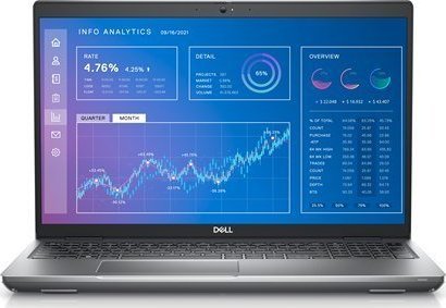 Laptop Dell Dell Mobile Precision 3571 Silver, 15.6 ", WVA, FHD, 60 Hz, 1920 x 1080, Anti-glare, Intel Core i9, i9-12900H, 32 GB, SSD 1000 1