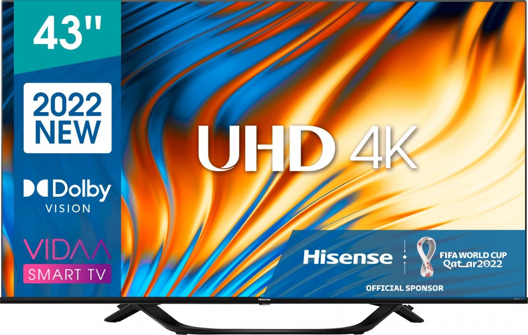 Telewizor Hisense 43A63H LED 43'' 4K Ultra HD VIDAA 1