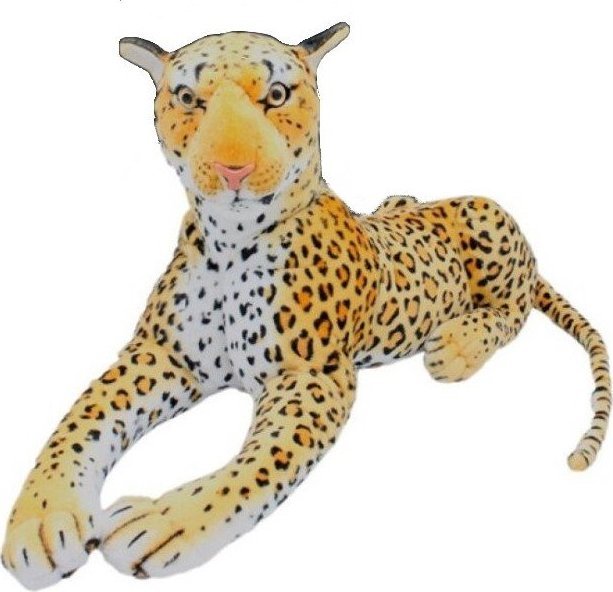 LEOPARD PANTERA PLUSZOWY JAK ŻYWY 88+50cm 1