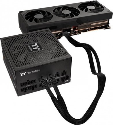Thermaltake 12VHPWR - PCIe 8-pin x2, 0.6m, Czarny (AC-063