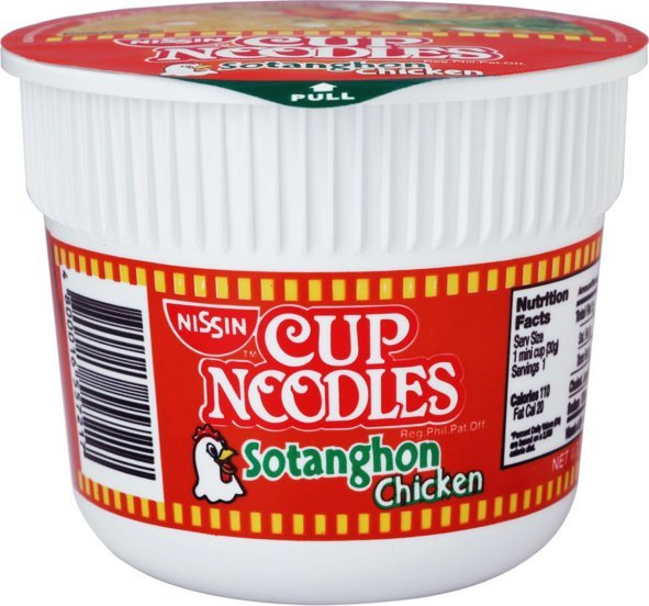 Nissin Original Nissin Mini Cup Noodles, zupa instant Sotanghon z kurczakiem, łagodna 30g - Nissin 1