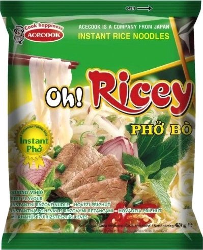 Acecook OH!Ricey Pho BO, zupa wołowa z makaronem ryżowym 63g - Acecook 1
